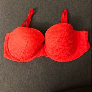 38C Red Lace Victoria’s Secret Bra